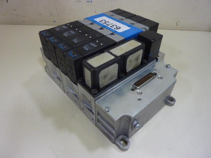 Used FESTO Control Block w/ Valves VIMP-03-B #63753