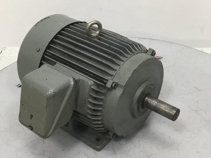Used TOSHIBA 15 HP Induction Motor B0154FGF2U3 Used