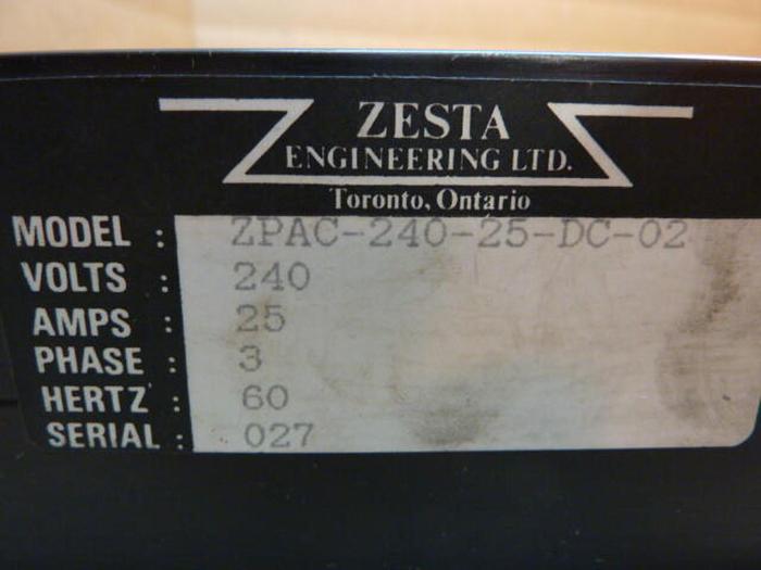 Used ZESTA Relay CSD2450 ZPAC-240-25-DC-02 #29932