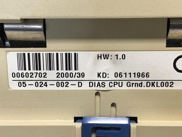 Used SIGMATEK CPU Base DKL002 05-024-002-D #131243