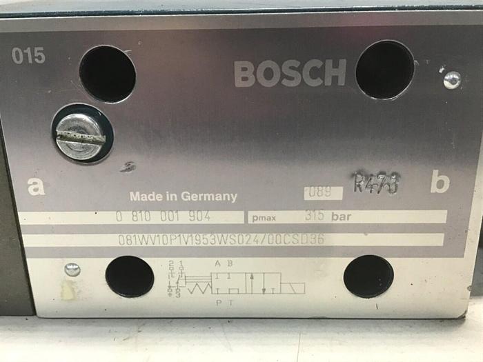 Used BOSCH Valve 0 810 001 904 #137656