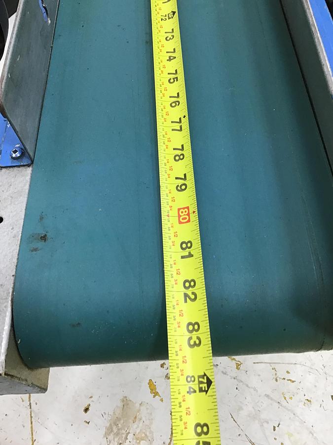 Used MAKER UNKNOWN BC83X8 BELT CONVEYOR USED #122438