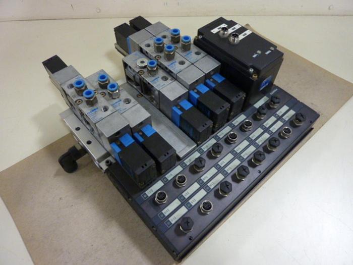 Used FESTO Control Block / Valve Terminal IFB8-02 #52817