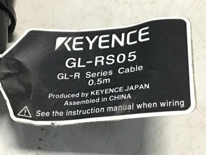 Used KEYENCE CORP Cable GL-RS05 #133687