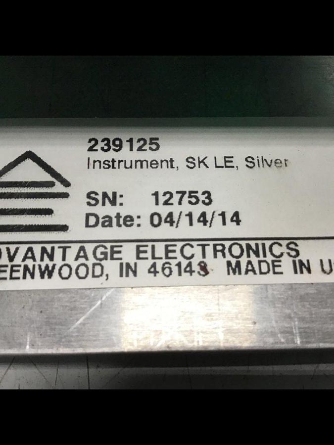 Used ADVANTAGE Sentra Temperature Control 239125 #144080