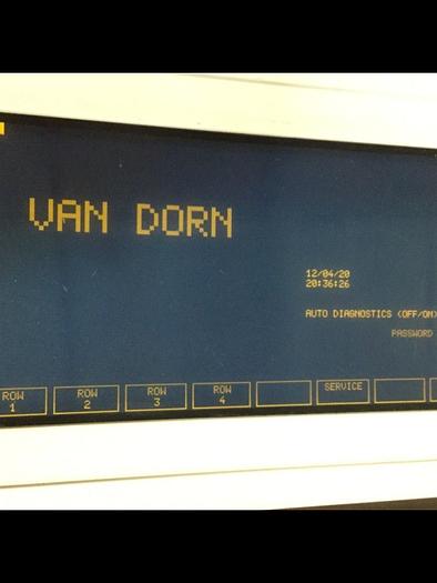 Used VAN DORN OP 398K Pathfinder Control 6ES5 398-OKB12 #112523