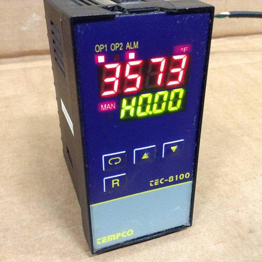 Used TEMPCO Temperature Control TEC-8100 #76888
