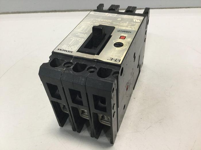 Used SIEMENS 100 Amp Circuit Breaker ED63A100 USED