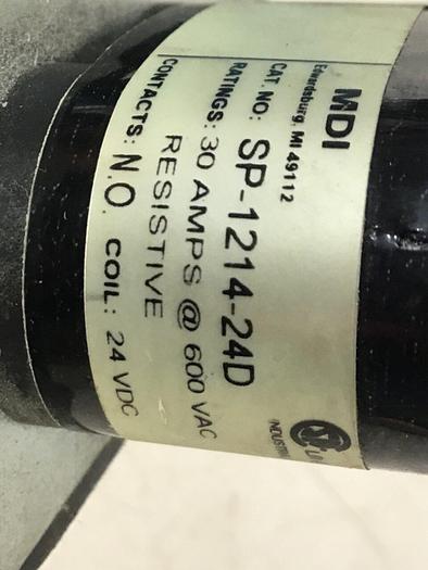 Used MDI Contactor Relay SP-1214-24D #118991