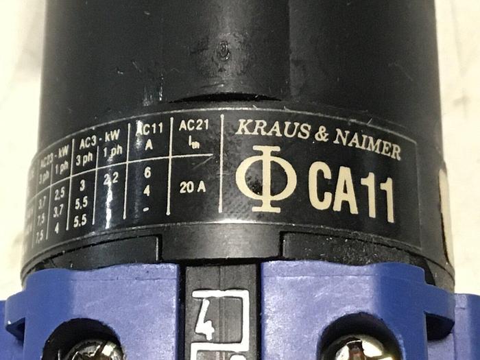 Used KRAUS & NAIMER Selector Switch CA11 A730 #130659