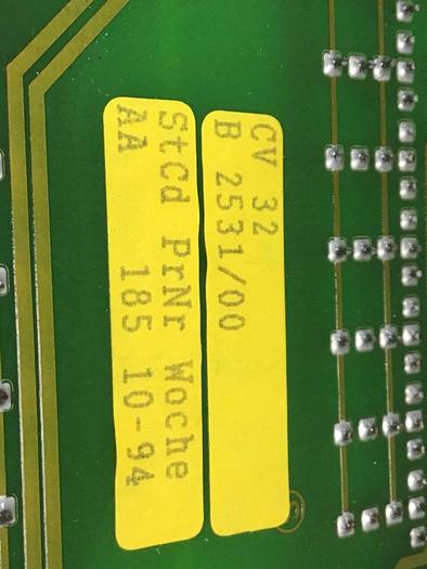 Used BACHMANN ELECTRONIC Circuit Board CV32 #120138