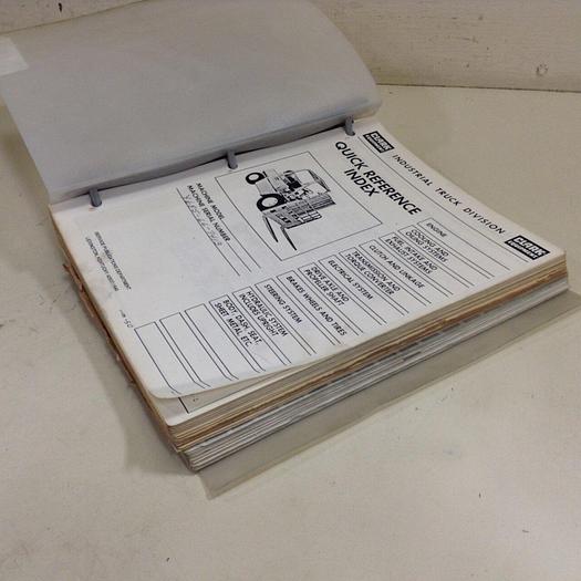 Used CLARK EQUIPMENT Quick Reference Index MANUAL013 #71013