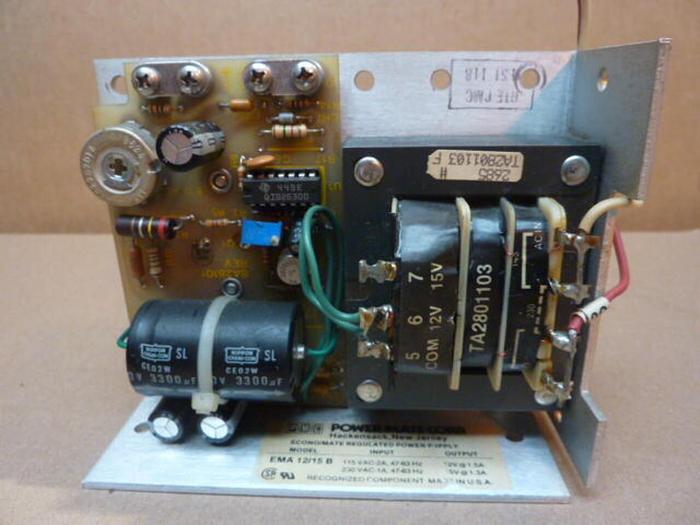 Used POWER MATE Power Supply EMA 12/15B #32728