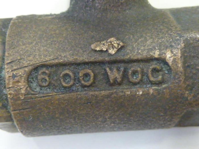 Used APOLLO Ball Valve 600 WOG C11 #61444