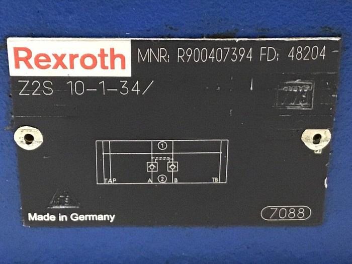 Used REXROTH Check Valve Z2S10134 #135255