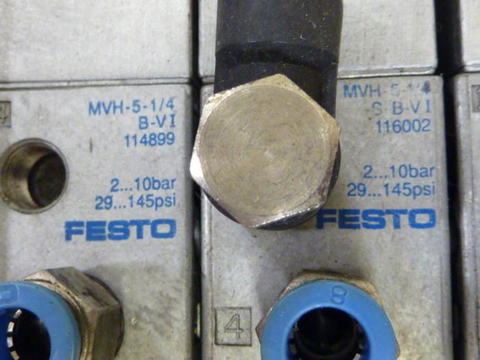 Used FESTO Control Block / Valve Terminal IFB8-02 #52870