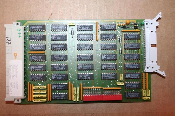 Used BOY MACHINES Circuit Board 9626225 Used