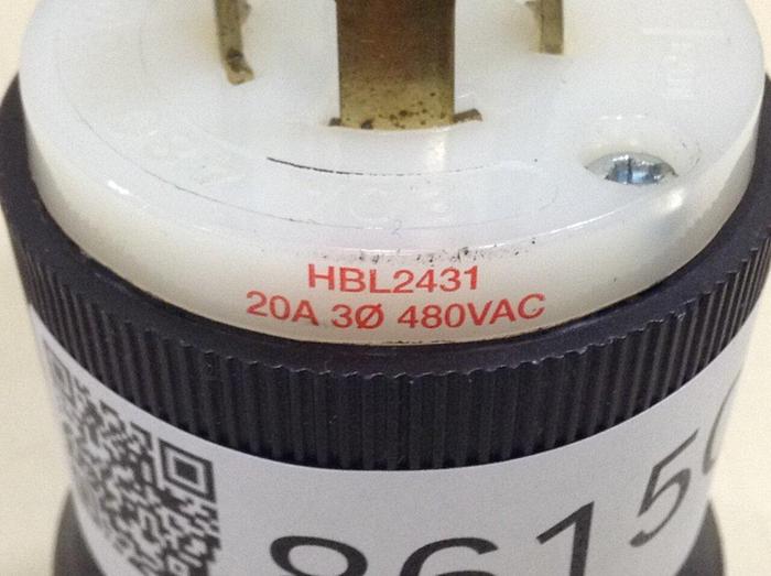 Used HUBBELL Plug HBL2431 #86150