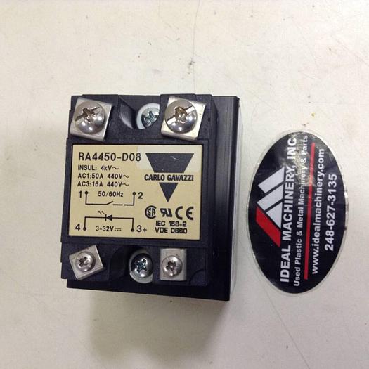 Used CARLO GAVAZZI Solid State Relay RA4450-D08 #76188