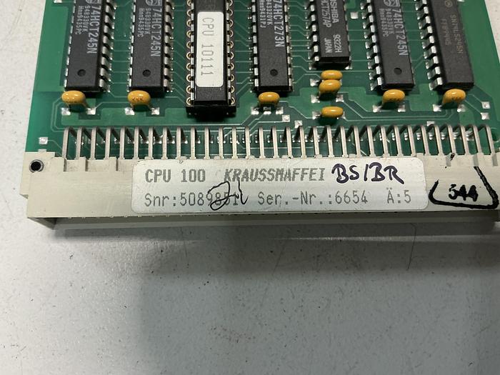 Used KRAUSS MAFFEI CPU 100