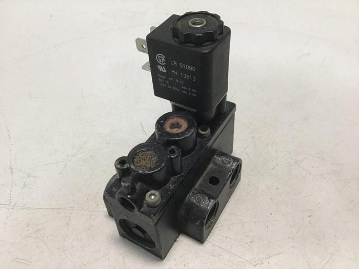 Used INGERSOLL RAND Solenoid Air Control Valve A212SS-120-A-G #112981