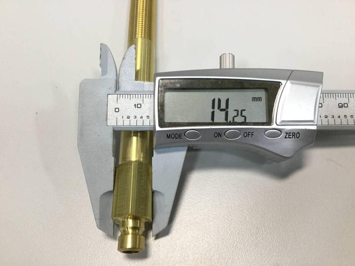 GENERIC Mold Coupling Brass Extension 252 X 5 1/2 #92087