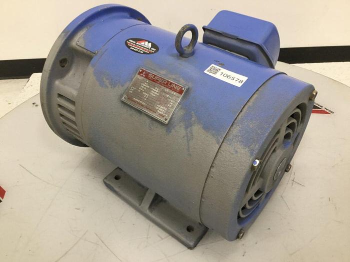 Used MITSUBISHI 15 HP Induction Motor SB-JF 15 HP Used