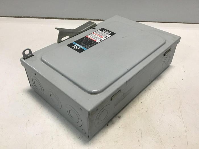 Used SIEMENS 60 Amp I-T-E Disconnect Switch JN422 #137862