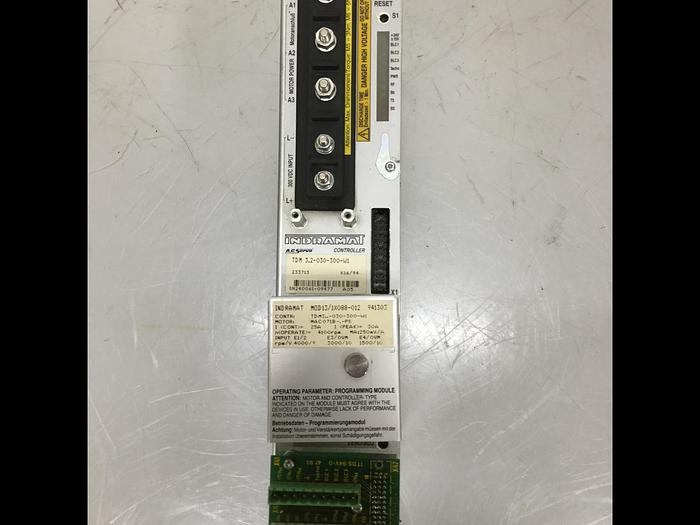 Used INDRAMAT Servo Drive TDM 3.2-030-300-WI Used