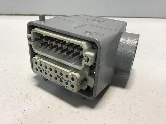 Used HARTING Connector / Hood HAN16A-F #120786