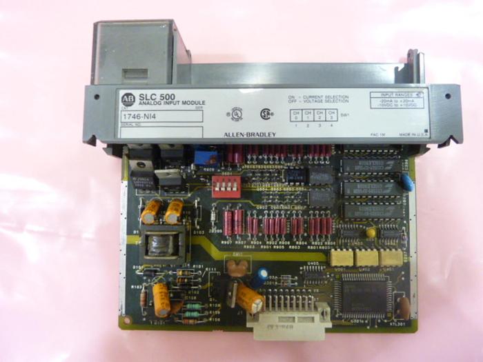 Used ALLEN BRADLEY Analog Input Module 1746-NI4 #43531
