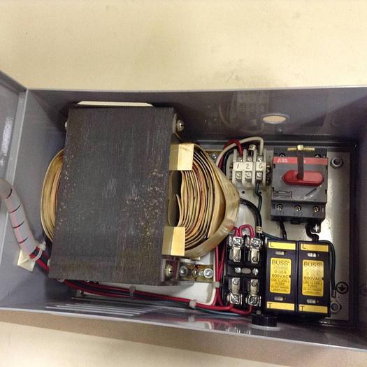 Used MARCIE ELECTRIC 3 kVA Transformer Disconnect LD3000S-PL-100K #68874