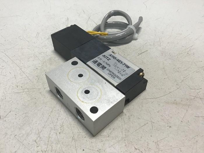 Used KOGANEI Solenoid Valve A110-4E1-71W #124740