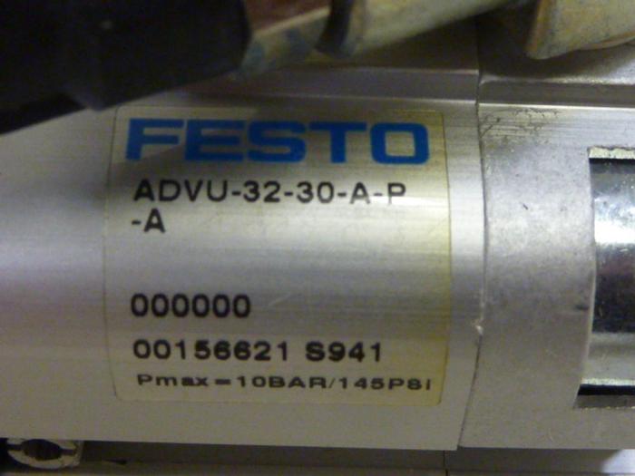 Used FESTO Compact Cylinder ADVU-32-30-A-P-A #57501