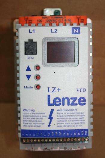 Used LENZE AC Motor Control LZF05-1S #20600