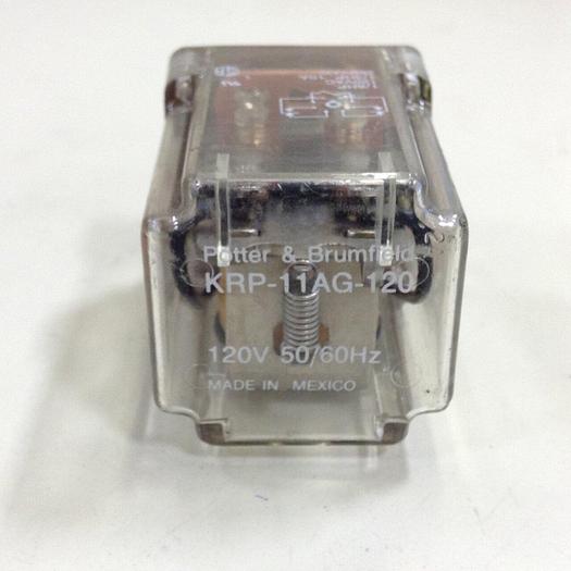 Used POTTER & BRUMFIELD Relay KRP-11AG-120 #76396