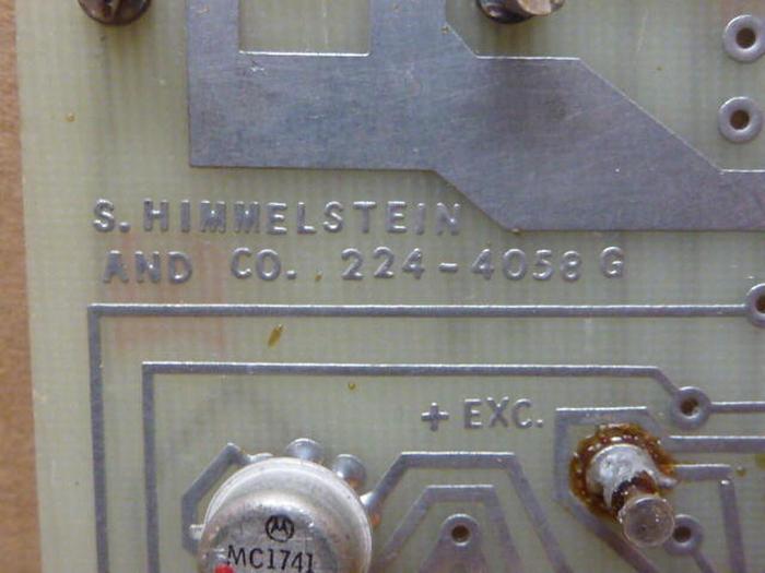 Used HIMMELSTEIN Transducer Amplifier 6-201 #32998