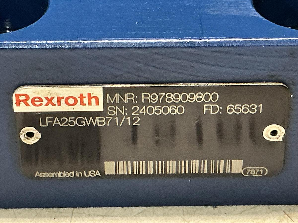 Used REXROTH 4WE6D51/AG24N9K4/V