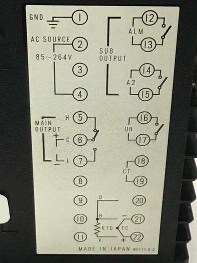Used BARBER COLMAN Temp Control MBEA-02200-000-8-00 USED