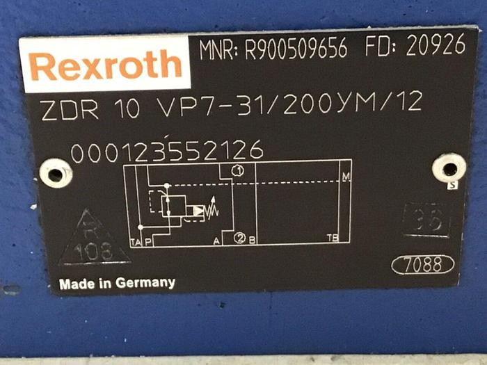 Used REXROTH Valve 4WE10E33/CG24N9K4 Used