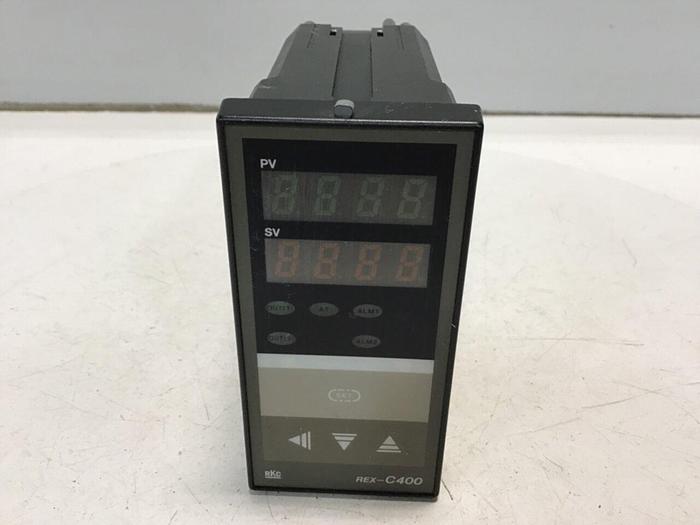 Used RKC Temperature Control REX-C400FJA3-MAN #124254