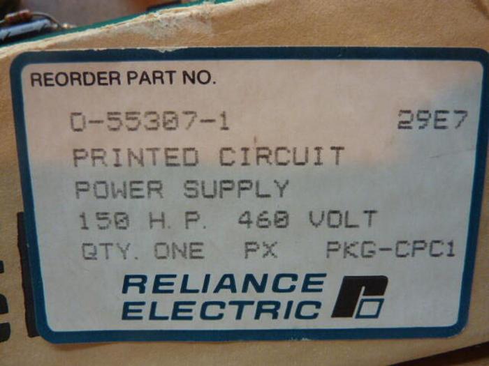 RELIANCE ELECTRIC Power Supply Board 0-55307-1E #31490