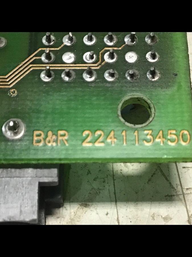 Used BR AUTOMATION Circuit Board 224113450 Used #143641