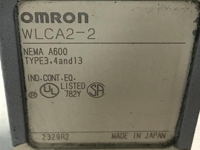 Used OMRON Limit Switch WLCA2-2 USED