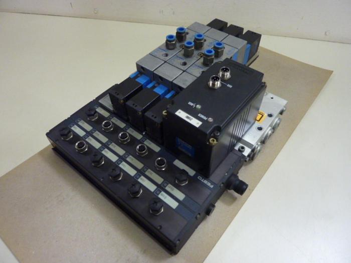 Used FESTO Control Block / Valve Terminal IFB8-02 #52701