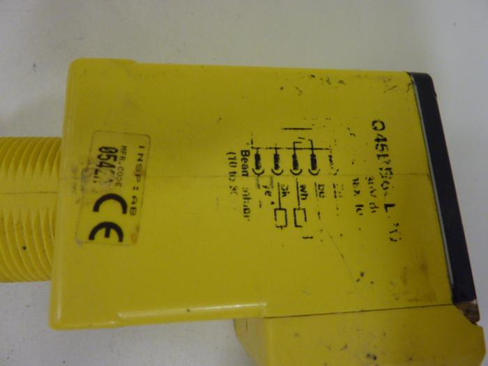 Used BANNER ENGINEERING Sensor Q45BB6LLPQ USED