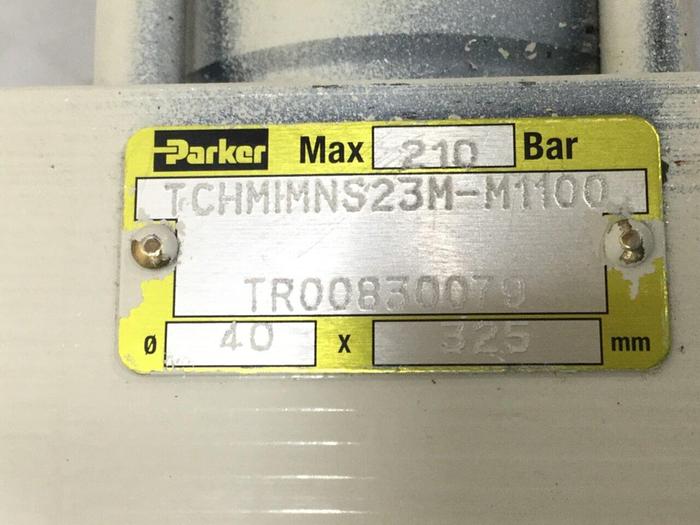 Used PARKER Injection Sled Cylinder TCHMIMNS23M-M1100 #117327