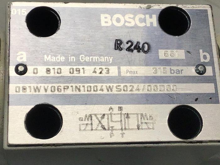 Used BOSCH Valve 0 810 050 134 Valve Used