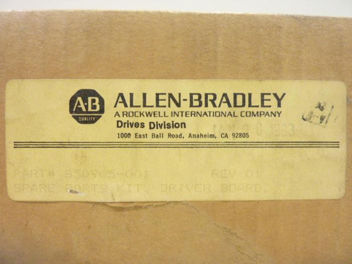 ALLEN BRADLEY Driver Board S50905-001 #42017