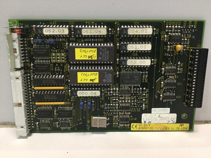 Used BACHMANN Circuit Board CC11/4 E06048/00 002 #103098